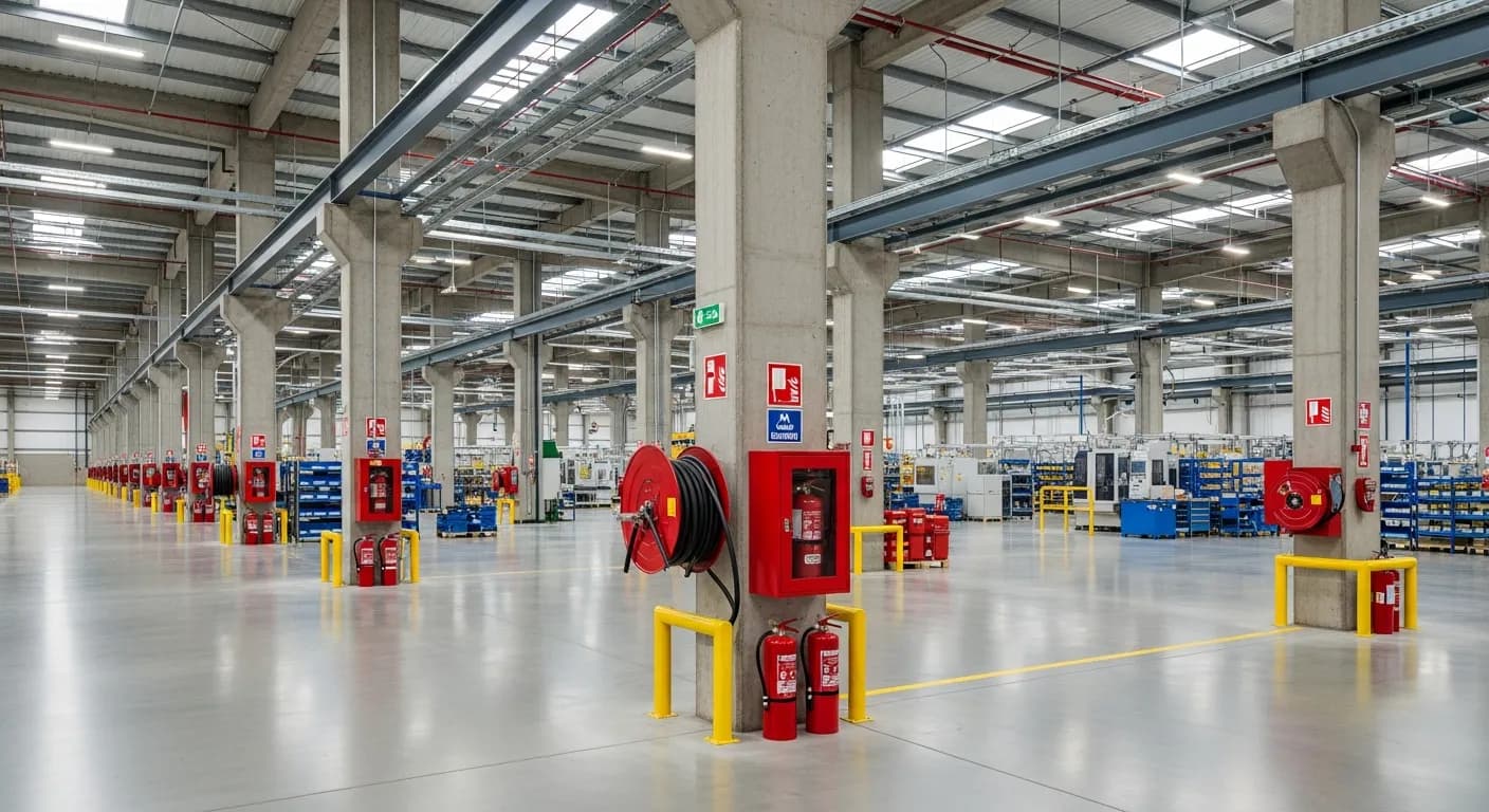 Fabrika Ortamında Yangın Güvenliği
